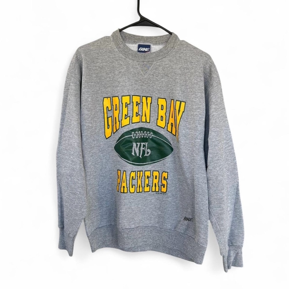 Bike NFL Vintage 90’s Green Bay Packers crewneck sweatshirt #NFL